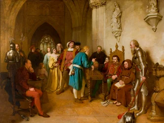 De Waarschuwing voor Flodden, 1874